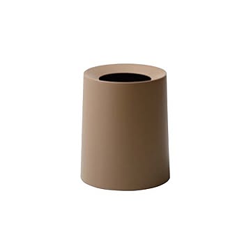 イデアコ TUBELOR HOMME トラッシュ缶 マット ソイル