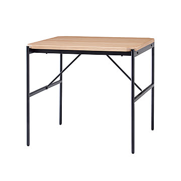 【テーブル単品】 カフェテーブル 正方形 ダイニングテーブル 75cm コンパクト 北欧 おしゃれ 西海岸 カフェ風 天然木 2人掛け 食卓 四角 テーブル 一人暮らし アイアン 小さめ GLM