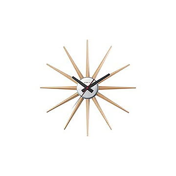 Atras2-clock アトラス2 クロック TK-2074 時計 掛け時計 ウォールクロック スイーブムーブメント アナログ 電池式 直径46.5cm 木製 スチール ウッド 北欧テイスト