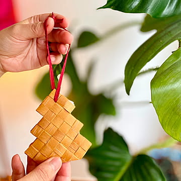 北欧手作りキット 白樺オーナメント「ツリー」ネーベルスロイド