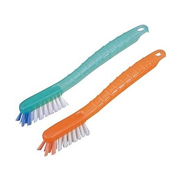 （まとめ）アズマ工業 いろいろ使えるゴシゴシブラシ2色組 1パック（2本）【×20セット】