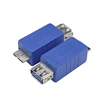 変換名人 変換プラグ USB3.0 A(メス)-micro(オス) USB3AB-MCA