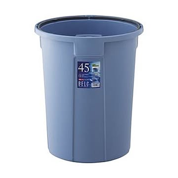 リス ベルク 丸型 45L ブルー DS-920-001-3