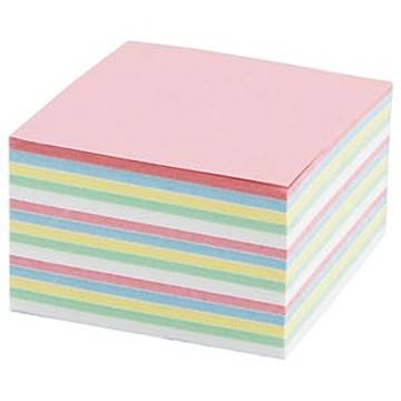 （まとめ） プロモスティックジャパン どこからでもふせん 50×50mm 混色5色 TAF-09-008 1冊 【×10セット】