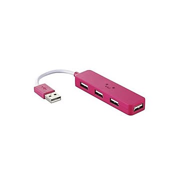 (まとめ)エレコム USB2.0ハブ(コンパクトタイプ) U2H-SN4NBF4PN×5セット