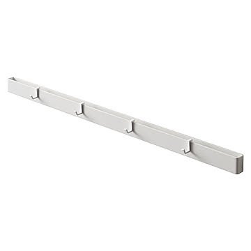 tower タワー (山崎実業) 石こうボード壁対応マグネット用スチールバー Wall-Mounted Steel Bar For Magnets 壁面収納 スチール マグネット 玄関 キッチン