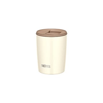 THERMOS（サーモス） 真空断熱タンブラー（フタ付き） 300ml ホワイト JDP-300