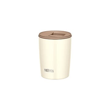 THERMOS（サーモス） 真空断熱タンブラー（フタ付き） 300ml ホワイト JDP-300