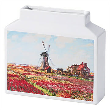 ミュージアムアート フラワーベースM モネ Champ de tulipes K20508924