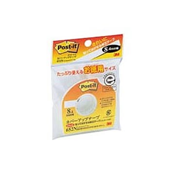 （まとめ） 住友スリーエム ポストイット(R)カバーアップテープ お徳用サイズ 652N 1個入 【×5セット】