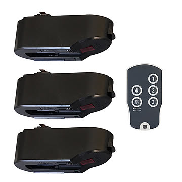 赤外線ダクトレール用変換プラグ リモコン 3個セット JZ003-3 光ノ屋照明