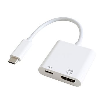 GOPPA USB Type-C HDMI変換アダプター（PD充電対応） ホワイト GP-CHDH/W【送料無料】