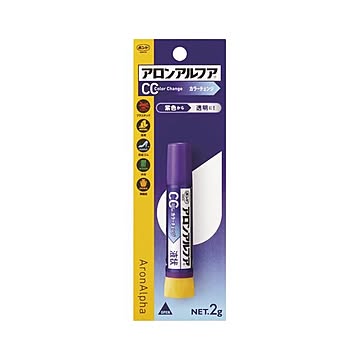 （まとめ） コニシ アロンアルファ カラーチェンジ 液状 スリム 2g 【×10セット】