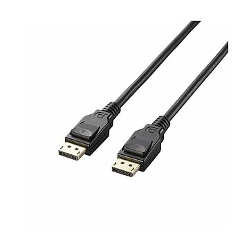 (まとめ)エレコム DisplayPort(TM)ケーブル CAC-DP1210BK×2セット