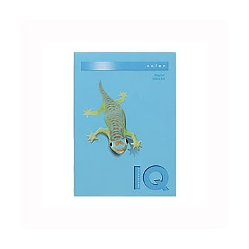 （まとめ） 伊東屋 バイオトップカラー A4判 500枚入 80g／m2 BT518 アクアブルー 【×2セット】