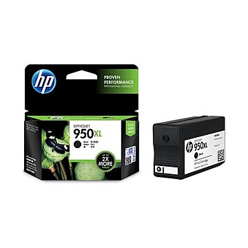 （まとめ）HP HP950 インクカートリッジ 黒CN049AA 1個 【×2セット】