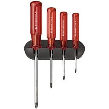 PB SWISS TOOLS 242 ドライバーセット ホルダー付4本組