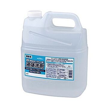 （まとめ）熊野油脂 ファーマアクト 液体洗濯洗剤業務用 4L 1セット（4本）【×3セット】
