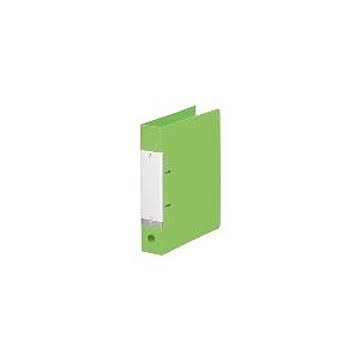 LIHIT LAB. D型リングファイルG2240 A4S 56mm黄緑10冊