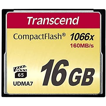 トランセンドジャパン 16GB コンパクトフラッシュカード TS16GCF1000