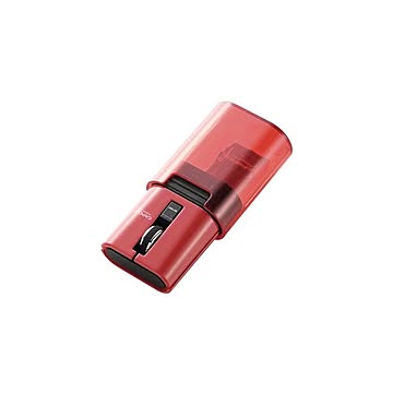 エレコム Bluetooth（R）ワイヤレスマウス「CAPCLIP」 M-CC2BRSRD