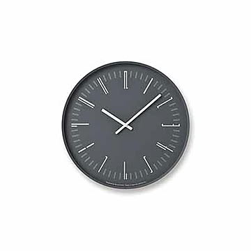Lemnos レムノス CASA Draw wall clock KK18-13 掛け時計 掛時計 幅32.3cm シンプル フラットガラス