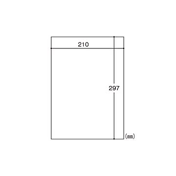 （まとめ） ヒサゴ 目隠しラベル A4判 OP2402 5枚入 【×2セット】