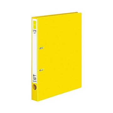 (まとめ) コクヨ Dリングファイル（ER） A4タテ 2穴 200枚収容 背幅34mm 黄 フ-UDR420NY 1冊  【×30セット】