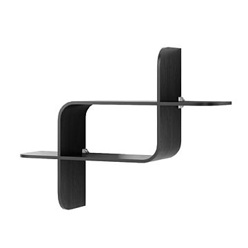 Umbra アンブラ Montage Wall Shelf モンタージュ シェルフ 62x47cm / 天然木 壁面収納 ディスプレイシェルフ 収納棚 収納ラック 飾り棚 ウォールシェルフ