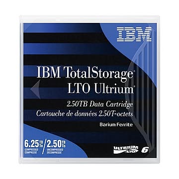 (まとめ）IBM LTO Ultrium6 データカートリッジ 2.5TB/6.25TB 00V7590 1巻【×3セット】