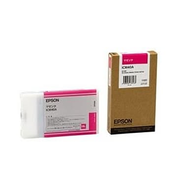 インクカートリッジ マゼンタ 110ml ICM40A
