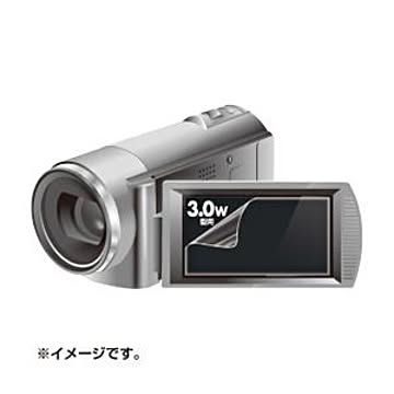 （まとめ）サンワサプライ 液晶保護フィルム（3.0型ワイドデジタルビデオカメラ用） DG-LC30WDV【×10セット】