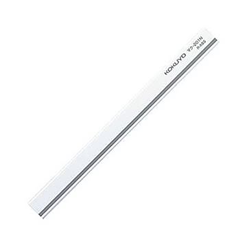 （まとめ）コクヨ マグネットバーW18×H8×L200mm 白 マク-201NW 1セット（10個）【×5セット】