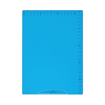 （まとめ）コクヨ 下敷き（まなびすと）ブルーGY-GCg 100B 1セット（10枚）【×5セット】