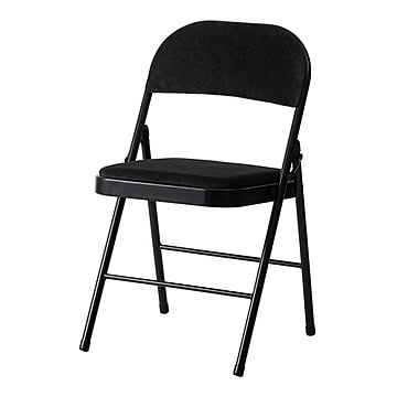 折りたたみチェア 軽い スリム パイプ椅子 チェア 椅子 おしゃれ スチール 折りたたみ ベロア シンプル スチール 会議 集会 PC-33