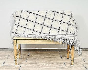 クリッパン(KLIPPAN) 200873 Vinga/ビンガ ウールスローケット 130×200cm ホワイト