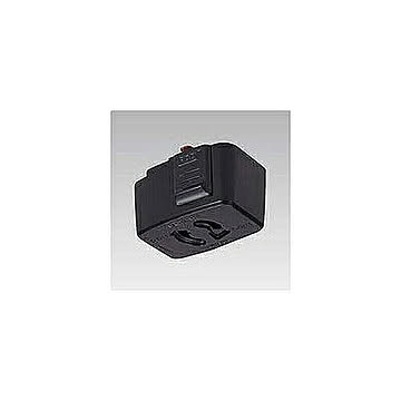 YAZAWA ライティングダクト用抜け止コンセントプラグ 5個セット ブラック SF6013BKX5