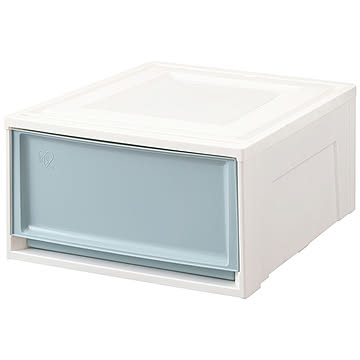 【12個セット】収納ケース BC-L チェスト 浅型 全8色