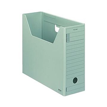 （まとめ）コクヨ ファイルボックス-FS（Hタイプ）A4ヨコ 背幅102mm 緑 A4-LFH-g 1セット（5冊）【×3セット】