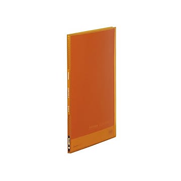 （まとめ） キングジム シンプリーズ クリアーファイル A4タテ型 10ポケット オレンジ 【×30セット】