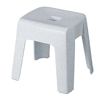 バスチェア 風呂イス マグネット おしゃれ お風呂用イス 23cm 33cm 石目調 ブラック ホワイト S-BC