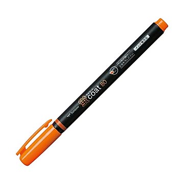(まとめ) トンボ鉛筆 蛍コート80 だいだいいろWA-SC93 1セット（10本） 【×10セット】