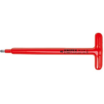 KNIPEX（クニペックス）9815-08 絶縁T型六角棒レンチ 1000V