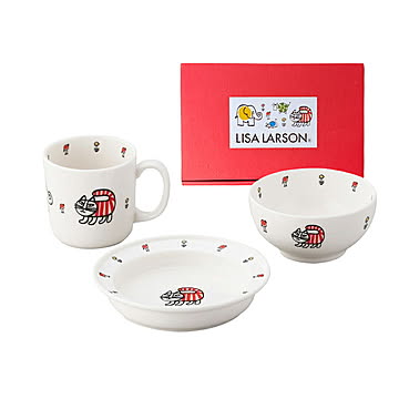 リサラーソン ベビーマイキー 3ピースセット 山加商店