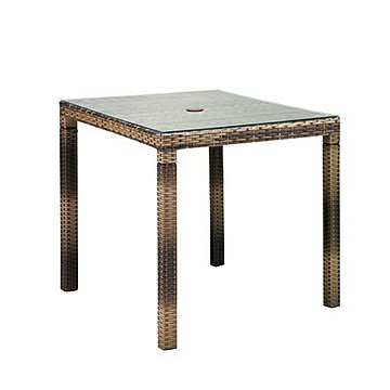 ALO660126 PATIO PETITE サハラ ダイニング 4人掛け（ガラス天板付き） パティオプティ PATIO PETITE PATIO PETITE ALO660126
