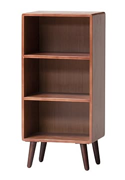 UTILITY 弘益 KOKOA-OR ココアラック 幅40cm 奥行30cm 高さ85cm ラバーウッド 組立式 送料込み