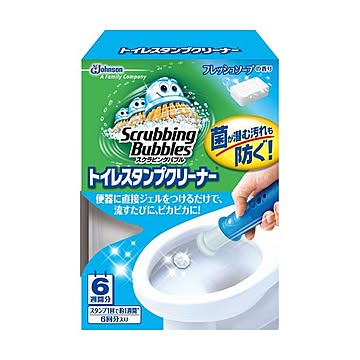 ジョンソン スクラビングバブルトイレスタンプクリーナー フレッシュソープ 本体 1セット（12個）