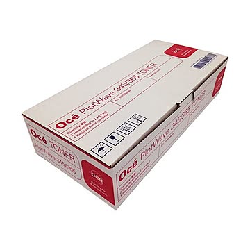 オセPlotWave345/365用トナーキット トナー400g×2本、廃トナーボトル×1個 PW345365TK1箱