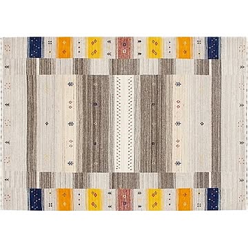 ファインギャベ 781 MULTI ホットカーペット対応 ラグマット 70×120cm マルチ色