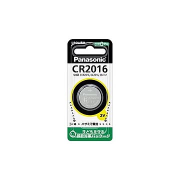 （まとめ）Panasonic リチウムコイン電池 CR2016P【×100セット】